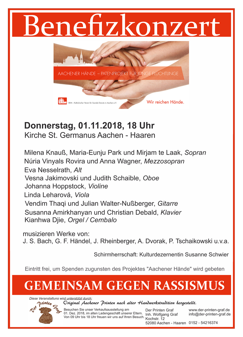 BENEFIZKONZERT ZUGUNSTEN DES PROJEKTES 